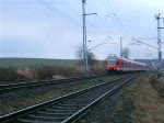 RE33209 von Rostock Hbf.nach Sassnitz kurz nach der Ausfahrt im Rostocker Hbf.(08.02.09)