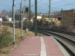 Der Eilzug S31 von Freudenstadt nach Karlsruhe braust am 10.