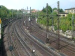 Eine RegioTram der Linie 5 auf der Fahrt nach Melsungen legt in Kassel-Wilhelmshöhe gleich einen kleinen Stopp ein.
