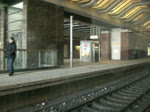 Mitfahrt in der S-Bahnlinie 42 von der Station Gesundbrunnen bis Wedding.(2.2.2010)