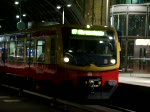 Die Berliner S-Bahn am abend des 16.01.08.