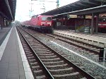 S2 von Warnemnde nach Gstrow kurz vor der Anfahrt im Rostocker Hbf.