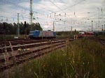 S3 von Rostock Hbf.nach Rostock-Seehafen Nord bei der Einfahrt im Haltepunkt  Rostock-Hinrichsdorfer Str.