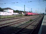 S2 von Gstrow nach Warnemnde bei der Ankunft im Rostocker Hbf.