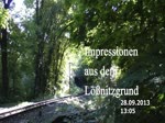 Der planmige P 3006 gegen 13:09 Uhr auf der Fahrt  nach Moritzburg, aus  Radebeul kommend,am 28.09.2013 