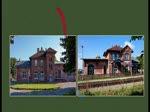 Ab Bahnhof Putbus bis zum Endhaltepunkt Lauterbach Mole teilen sich die Press (Normalspur) und die RBB (Schmalspur) eine Trasse.