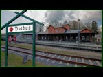 Um 15.56 Uhr fuhr Mh 52 der RBB in Putbus an die am Bahnsteig bereitstehenden Reisezugwagen. Nachdem der Zeiger auf 16.08 Uhr umsprang, setzte sich der Zug nach Göhren in Bewegung. - 09.04.2016