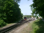 99 1784-0 mit P225 von Binz LB nach Ghren(Rgen) bei der Ausfahrt im Kleinbahnhof Binz LB.(21.05.09)gefilmt von I.Pavel