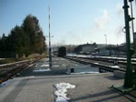 Die Weieritztalbahn bei der Endstadion Dippoldiswalde 