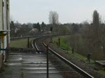 Einfahrt einer U5 Richtung Hnow am 18.3.2007 in Elsterwerdaer Platz.