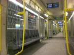 Mitfahrt in der U-Bahnlinie 5 von der Station Biesdorf-Süd bis Tierpark.(13.2.2010)