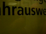 U9 bei der Ausfahrt aus der Station Bundesplatz.