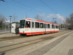 Noch bedienen M-Wagen der BOGESTRA die Linie 306 von Wanne nach Bochum.
