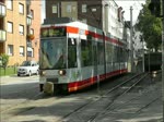 BOGESTRA Linie 318 bei der Ein- und Ausfahrt aus dem Tunnel am Bergmannsheil am 17.