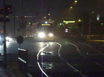 Tw 8001 (Flexity Berlin ERL) erreicht im November 2008 die Haltestelle Landsberger Allee/ Rhinstrae...