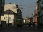 Eine Tatrabahn auf der Linie 61 durchfhrt die Altstadt Kpenick. 31.3.2007