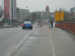 Tw 109 am 06.12.08 auf der Bahnhofbrücke .