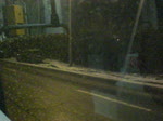 Mitfahrt in der Straenbahnlinie 3 von der Haltestelle Jena-Ost zur Haltestelle Lbichauer Strae.(28.1.2010)