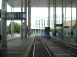 Hier fahren wir rckwrts durch einen kleinen Teil von Kassel vom Bahnhof Wilhelmshhe bis zur Haltestelle Walther-Schcking-Platz mit einer Straenbahn der Linie 3.