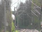 01 1533-7 kommt am 10.04.2014 mit dem DPE 12 aus Stuttgart nach Dresden zum Dampfloktreffen durch Oberrothenbach gefahren.