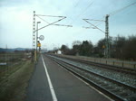 Zwei 612er durchrauscht als RE 3491 am 25.03.11 den Bahnhof Gundelsdorf Richtung Kronach.