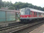 Eine RB nach Lichtenfels bei der Ausfahrt aus Kronach.