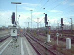 Einfahrt der BOB an der Station Donnersbergerbrücke.(01.05.08)