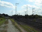 232 550-4 der DGT mit Bauzug durch Nrten Hardenberg in Fahrtrichtung Norden. Aufgenommen am 16.08.2009. Und Gru zurck an den Tf ;)