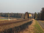 Die BR 233 061 fuhr am 23.03.19 durch Oberteich von Wiesau aus kommend, Richtung Marktredwitz.