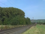 185 604 mit einem Sonderzug zur Wiesn nach München am 24.09.2011 bei Himmelstadt.