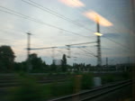 Kurze Mitfahrt im Interconnex auf der Strecke Leipzig nach Berlin auf dem Streckenabschnitt Berlin-Sdkreuz und Potsdamer Platz.(25.8.2010)