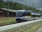 OstseeelandVerkehr GmbH VT 0007 verlsst Demmin in Richtung Stralsund