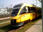 Ostseeland Verkehr GmbH VT 0005 bei der Bereitstellung im Bahnhof Rostock