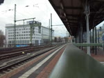 Durchfahrt einer 106 der ITL am Dresdner Hauptbahnhof in Richtung Heidenau. 24.02.2017