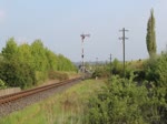 132 109-0 (LEG) fuhr am 07.05.17 mit 106 145-6 von den Geraer Eisenbahnwelten zurück nach Leipzig.