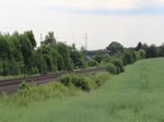 232 673-4 (LEG) zu sehen am 03.06.17 mit einem Sonderzug bei Plauen/V.