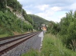 250 137-7 (LEG) fuhr am 17.06.17 den Piko-Sonderzug von Leipzig nach Pressig Rothenkirchen.