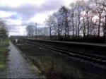 Die BR146-01 mit dem Taufnamen Scheeel zieht ihren ME mit 160Kmh durch Sottrum  