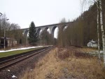 MEG 318 (232 690) fuhr am 11.02.15 mit einem Messzug von Zeitz nach Vojtanov und zurück.