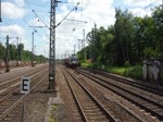 MRCE X4E-607 mit X4E-608 durchfahren Hamburg-Harburg 14.6.2017