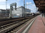 Am 12.03.2021 kurz vor 12 Uhr machte sich nach einem Personalwechsel ES 64u2 - 037 der MRCE Dispolok auf dem Weg von Dresden Hbf weiter in Richtung Tschechien.