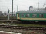 Ausfahrt eines ODEG Zuges am 15.12.08 nach Zittau .