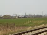 OLA VT 0006 als OLA79761 von Rostock Hbf nach Gstrow kurz hinter Rostock Hbf.12.04.2012 