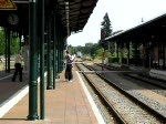 Ausfahrt LINT der  ola  nach Rehna, Parchim Bf 26.07.2009
