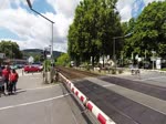 Deutschland, Rheinland-Pfalz, Bingen, Transregio Desiro 460 013 6 in Richtung Mainz am 16.07.2014 um 12.55