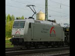 Am Abend des 18.05.2010kam mit dem letzten Licht des Tages 185 538-6 mit Autozug in Richtung Norden durch Eschwege West.