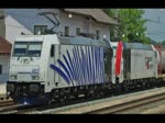 185 662-4 und 185 664-0 sind am 16.07.2010 auf dem Weg zum Brenner.