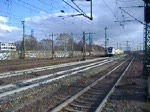 Ein metronom-Steuerwagen+146 bei der Einfahrt in den Bahnhof HH-Harburg. Video vom 14.03.2007