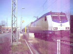 Ein Metronom der Br ME146-03  Bienenbttel  fhrt in Richtung Bremen