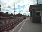 VT 650.65 und VT 650.58 mit Sonderzug SDZ 79899 von Berlin Lichtenberg nach Stralsund Hbf zu den Strtebecker Festspielen bei der ausfahrt aus Bernau bei Berlin. 25.6.11